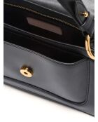 C-Me handtas van glad zwart kalfsleer - 23,5x16x9 cm