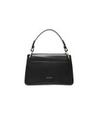 C-Me handtas van glad zwart kalfsleer - 23,5x16x9 cm