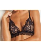 Sujetador sin cable Black Poetry