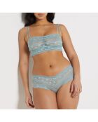 Arty lagunenblauer BH ohne Bügel