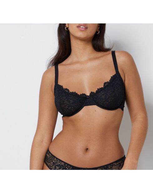 Success schwarzer Bügel-BH