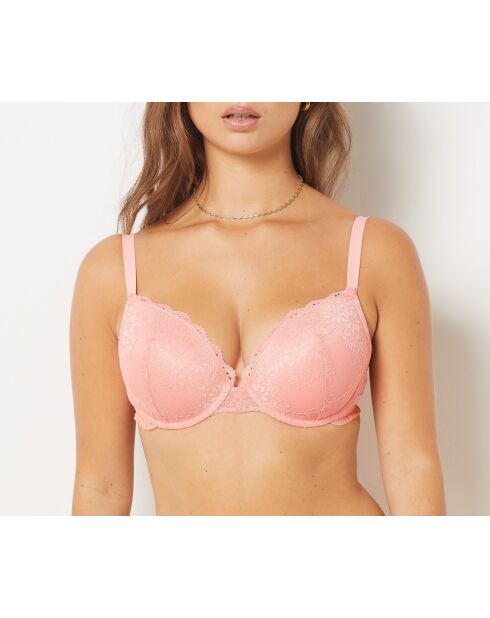 Soutien-gorge avec armatures n°5 Rythme rose bonbon