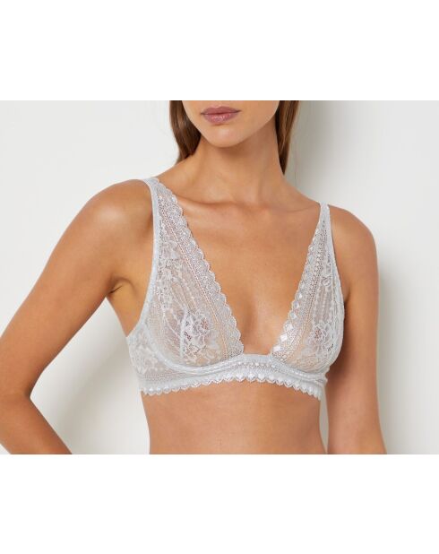 Soutien-gorge avec armatures n°7 Panama argent