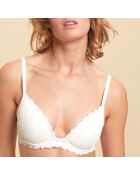 Cherie Cherie Cherie ecrufarbener Push-up-BH mit Bügel Nr. 2