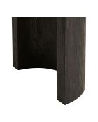 Dunkelbrauner Konsolentisch Bibione - 114x38x75 cm