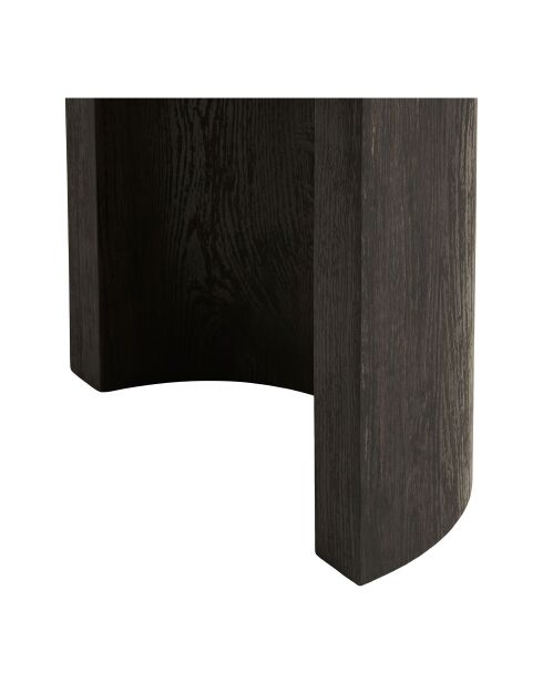 Dunkelbrauner Konsolentisch Bibione - 114x38x75 cm