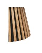 Tavolino Osaka impiallacciato in rovere naturale - 70x70x45 cm