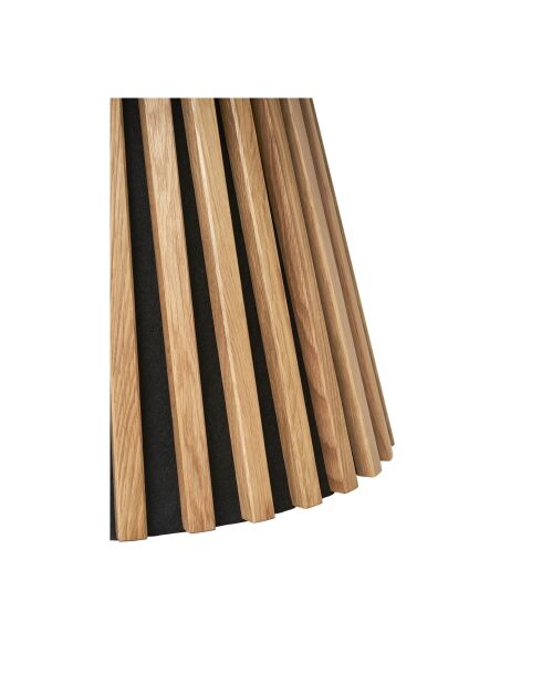 Tavolino Osaka impiallacciato in rovere naturale - 70x70x45 cm