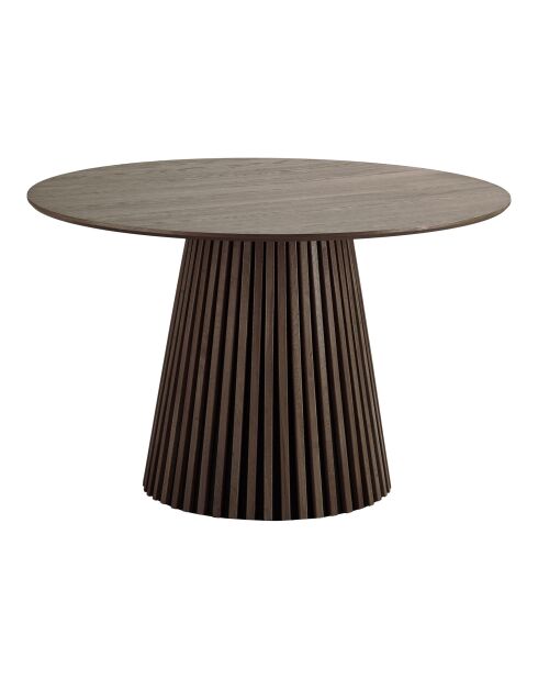 Osaka Esstisch aus geräuchertem Eichenfurnier - 120x120x75 cm