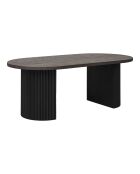 Boavista dunkelbrauner Couchtisch - 120x60x45 cm