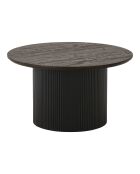 Boavista dunkelbrauner Couchtisch - 80x80x45 cm