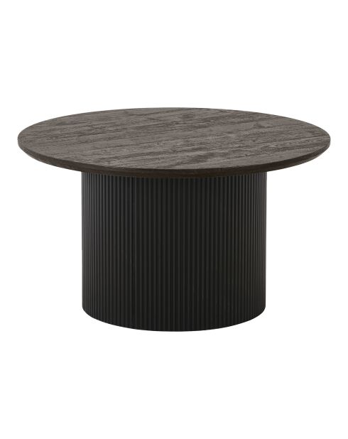 Boavista dunkelbrauner Couchtisch - 80x80x45 cm