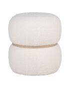 Milford weißer Teddybär, 38 x 38 x 41 cm