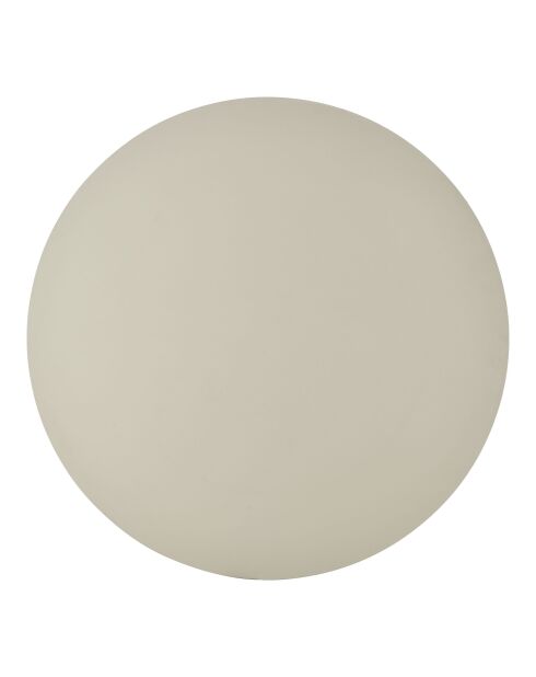 Table à manger Riva sable - 120x120x75 cm