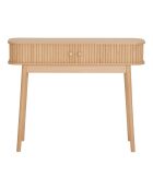 Nikko Konsole Konsolentisch 2 Türen Natur - 100x30x805 cm