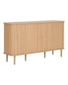 Buffet Nikko 2 portes naturel - 140x40x79 cm