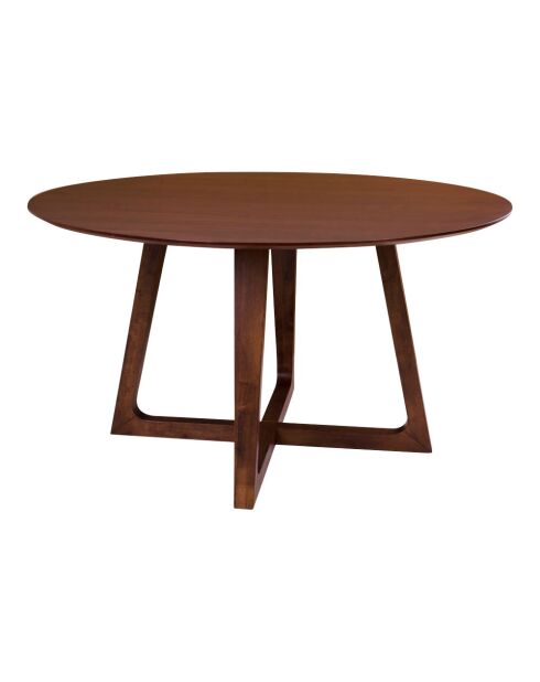 Hellerup Esstisch aus Nussbaumfurnier - 137x137x76 cm