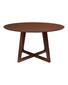 Hellerup Esstisch aus Nussbaumfurnier - 137x137x76 cm