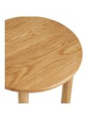 Beistelltisch Jena aus natürlicher Eiche - 40x40x40 cm