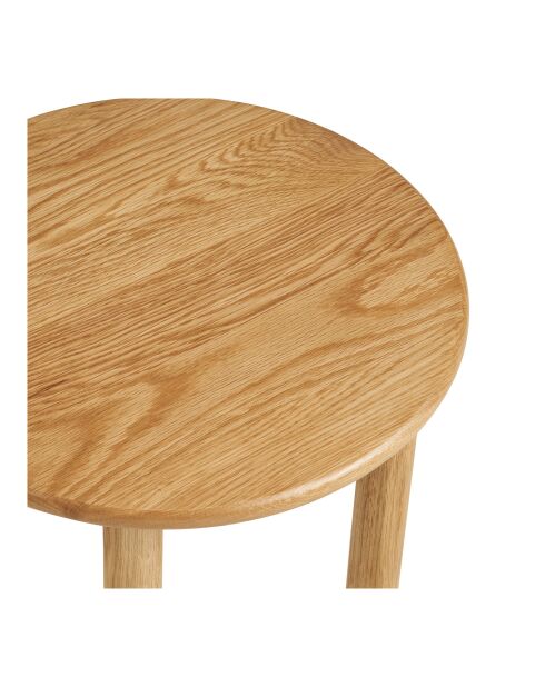 Beistelltisch Jena aus natürlicher Eiche - 40x40x40 cm