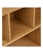 Oshawa Boekenkast Boekenkast Eiken/Natuurlijk Eikenfineer - 112x30x1045 cm