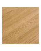 Osaka Esstisch aus natürlichem Eichenfurnier - 120x120x75 cm