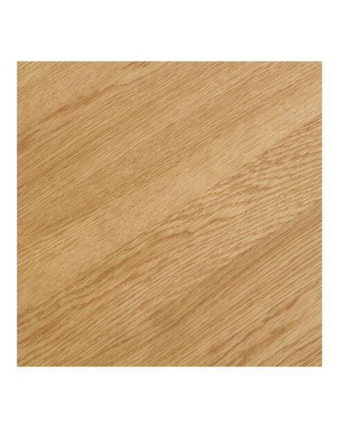 Osaka Esstisch aus natürlichem Eichenfurnier - 120x120x75 cm