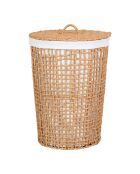 Portabiancheria Pomal in carta naturale/bianca - 42x42x56 cm