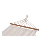 Amaca Edessa in poliestere/cotone in larice bianco sporco - 200x80x30 cm