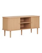Nikko tv-meubel 2 deuren naturel - 113x40x5150 cm