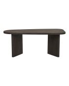 Tavolino Melo marrone scuro - 100x50x41 cm