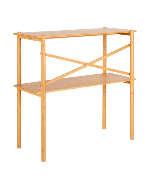 Manaus Konsolentisch aus natürlichem Bambus - 32x83x805 cm