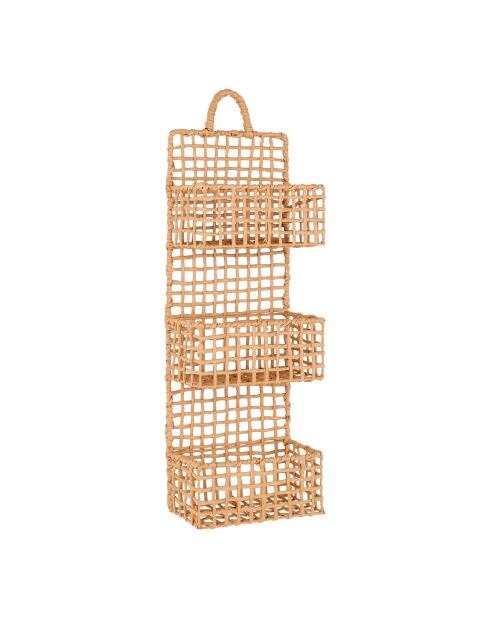 Sines wandplank natuurlijk papier - 25x15x70 cm