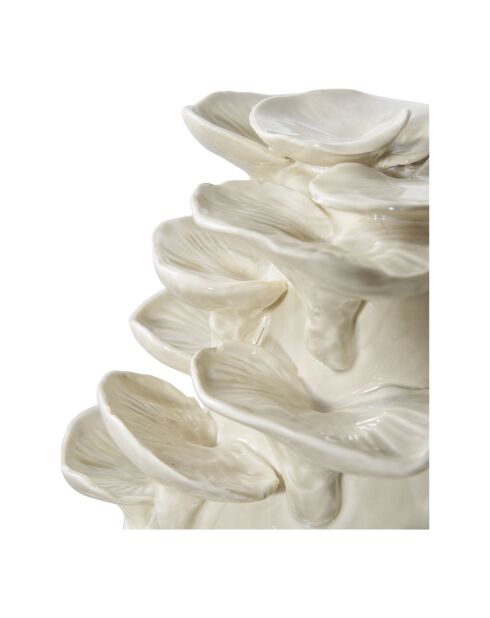 Décoration céramique beige - 15x18x24 cm