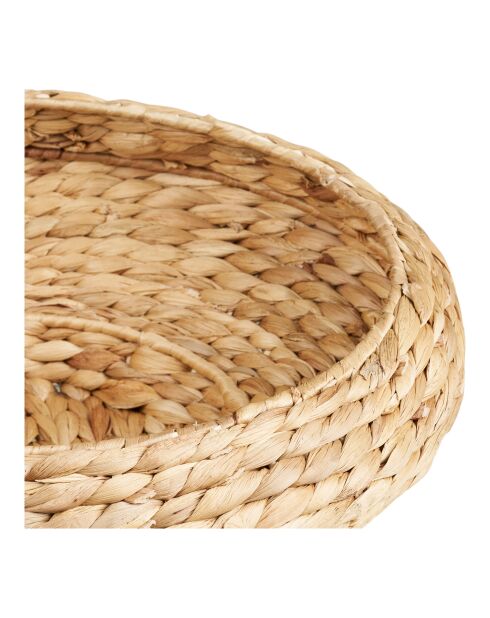 Plateau Frellesvig en jacinthe d'eau naturelle ø38x125cm - 38x38x125 cm