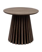 Osaka Beistelltisch aus geräuchertem Eichenfurnier - 50x50x45 cm