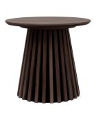 Osaka Beistelltisch aus geräuchertem Eichenfurnier - 50x50x45 cm