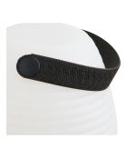 Lámpara LED blanca recargable Derry - 13x13x12 cm