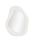 Miroir Bosa ours en peluche blanc - 61x465x35 cm