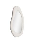 Miroir Bosa ours en peluche blanc - 61x465x35 cm