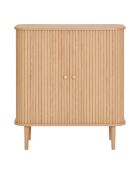 Buffet Nikko 2 portes naturel - 80x40x87 cm