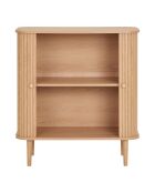 Buffet Nikko 2 portes naturel - 80x40x87 cm