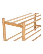 Étagère à chaussures Manaus en bambou naturel - 27x70x33 cm