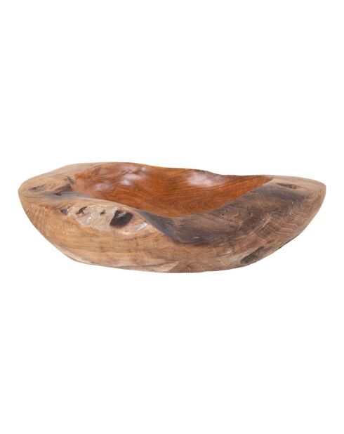Rio Bowl en teck naturel - 30x30x10 cm