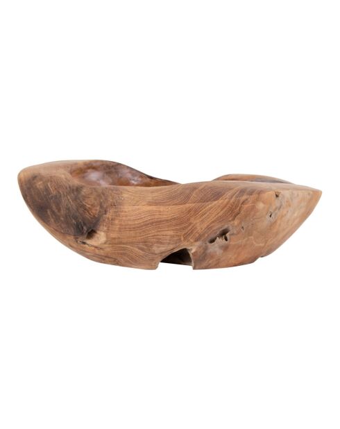 Rio Bowl en teck naturel - 30x30x10 cm