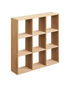 Wandplank Moss naturel grenenhout - 10x46x46 cm