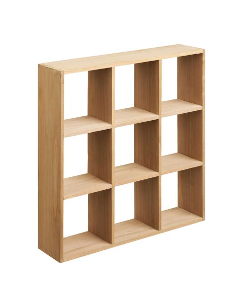 Wandplank Moss naturel grenenhout - 10x46x46 cm