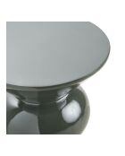 Rosolina grüner Fiberglas-Beistelltisch - 335x335x405 cm