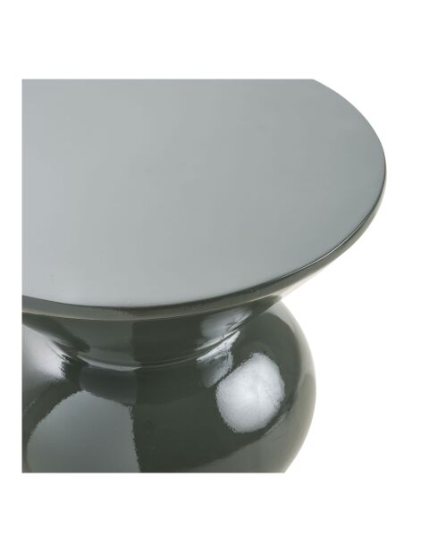 Rosolina grüner Fiberglas-Beistelltisch - 335x335x405 cm