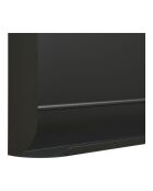 Estantería de pared Volterra de metal gris oscuro - 70x60x30 cm